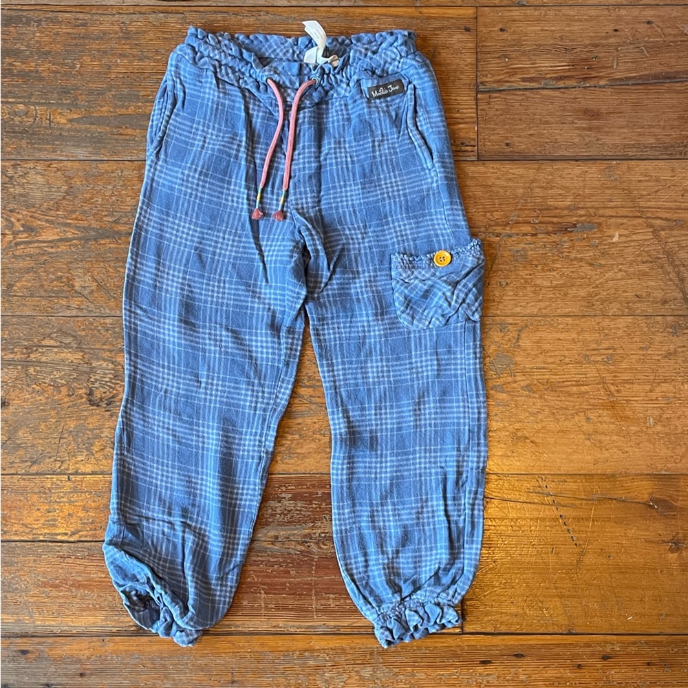 Matilda Jane flannel joggers. Girls size 10.